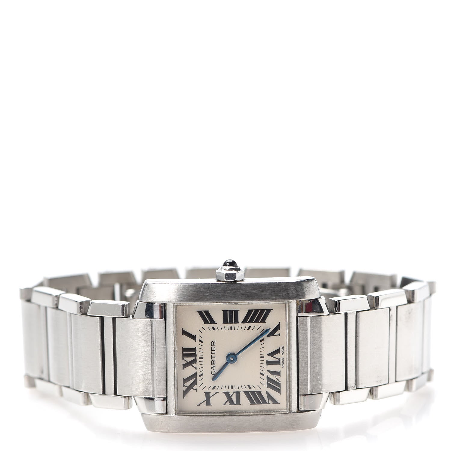 Cartier Stainless Steel 25mm Tank Francaise Quartz Watch 3 of 8