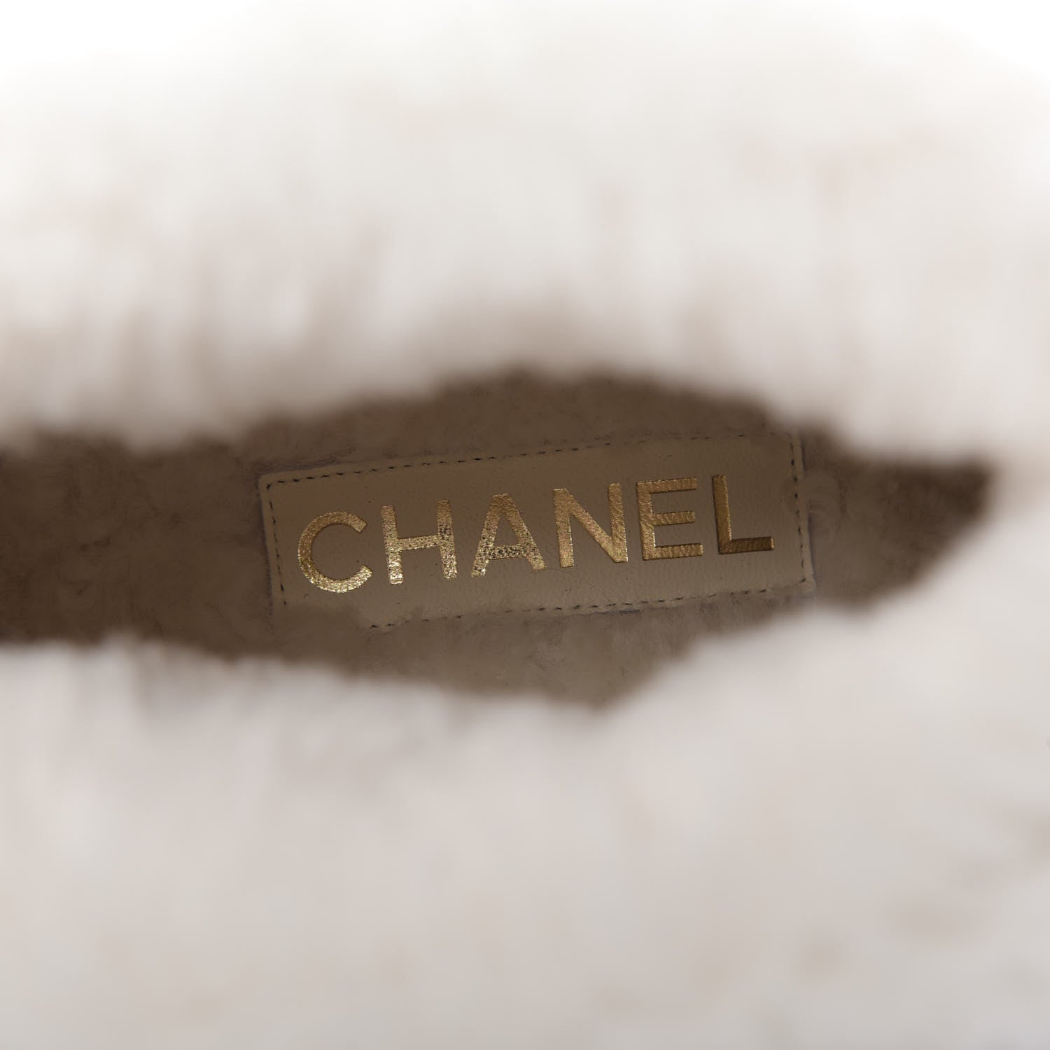 Chanel Lambskin Shearling Short Boots 40 Black 7 of 10