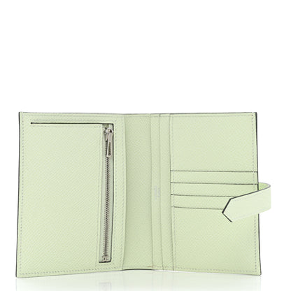 Hermes Epsom Bearn Compact Wallet Vert Fizz 5 of 8