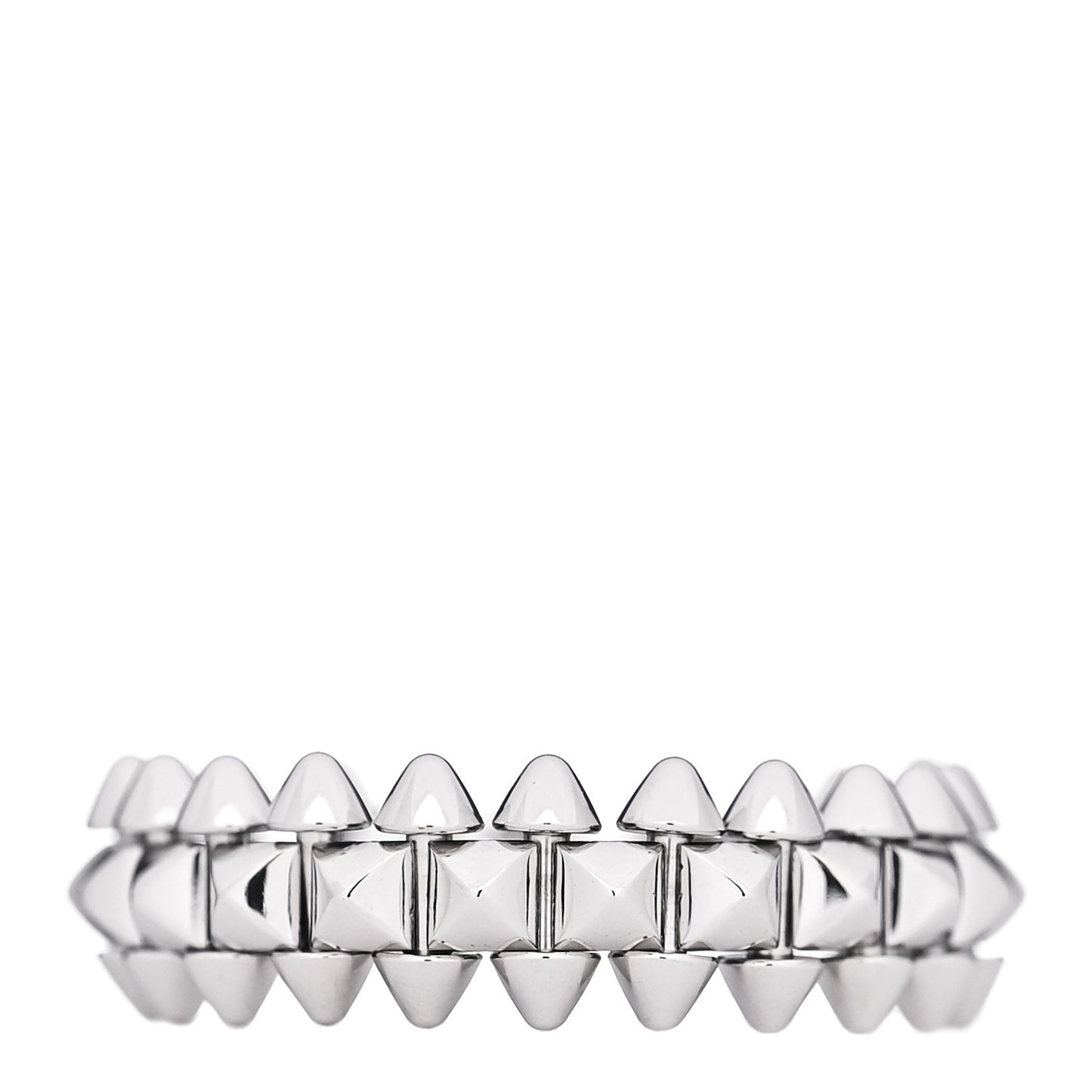 18K White Gold SM Clash De Cartier Ring 51 5.75