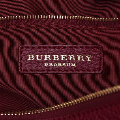 Burberry Prorsum Pebbled Calfskin Medium Studley Tote Camel Nude 6 of 9