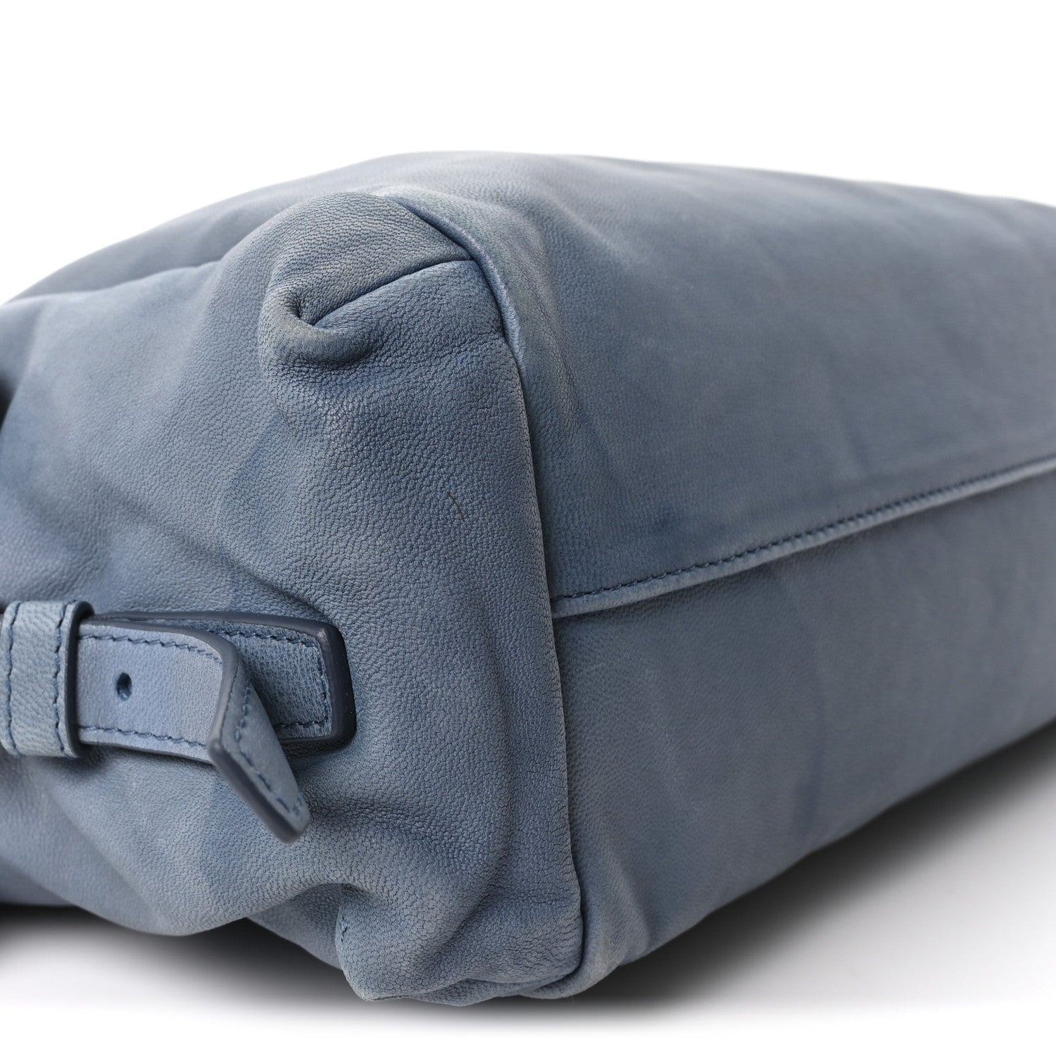 Prada Nappa Large Explore Shoulder Bag Aviation Blue 9 of 10