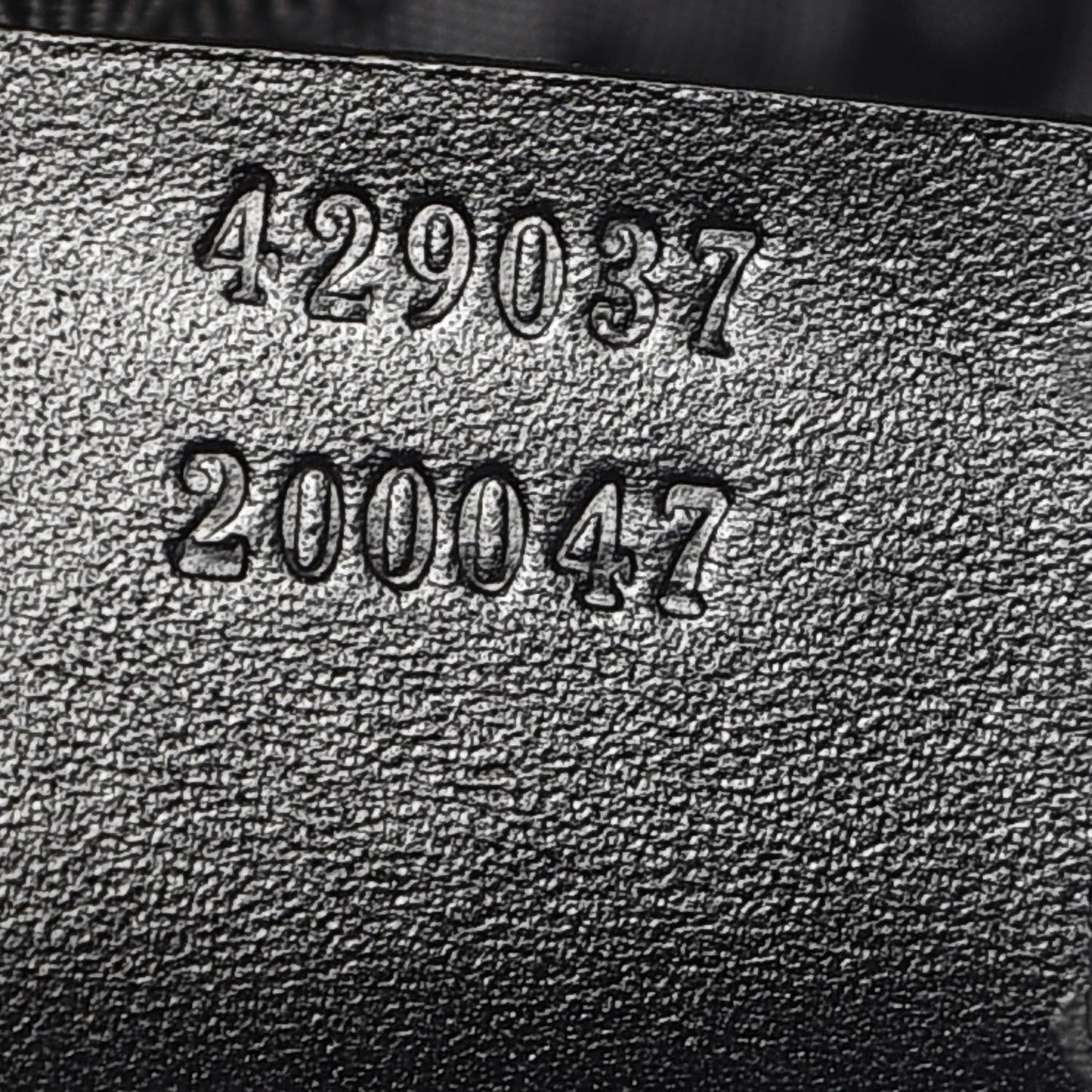 Mesh Web Hollywood Embroidered Double Buckle Backpack Black