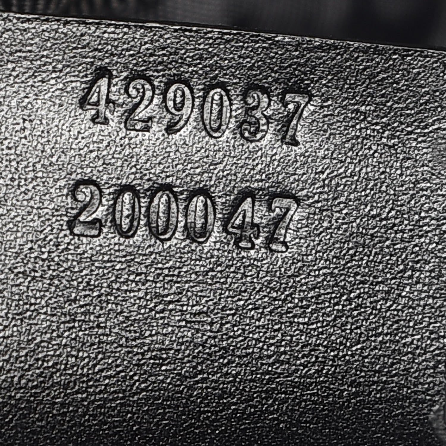 Gucci Mesh Web Hollywood Embroidered Double Buckle Backpack Black 7 of 7