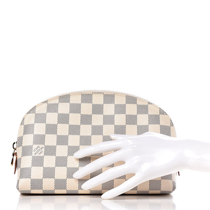 Louis Vuitton Damier Azur Cosmetic Pouch GM 2 of 8