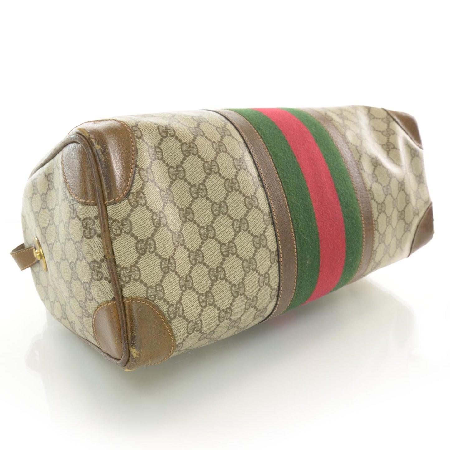 Monogram Web Boston Duffle