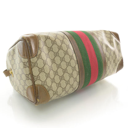 Gucci Monogram Web Boston Duffle 4 of 9