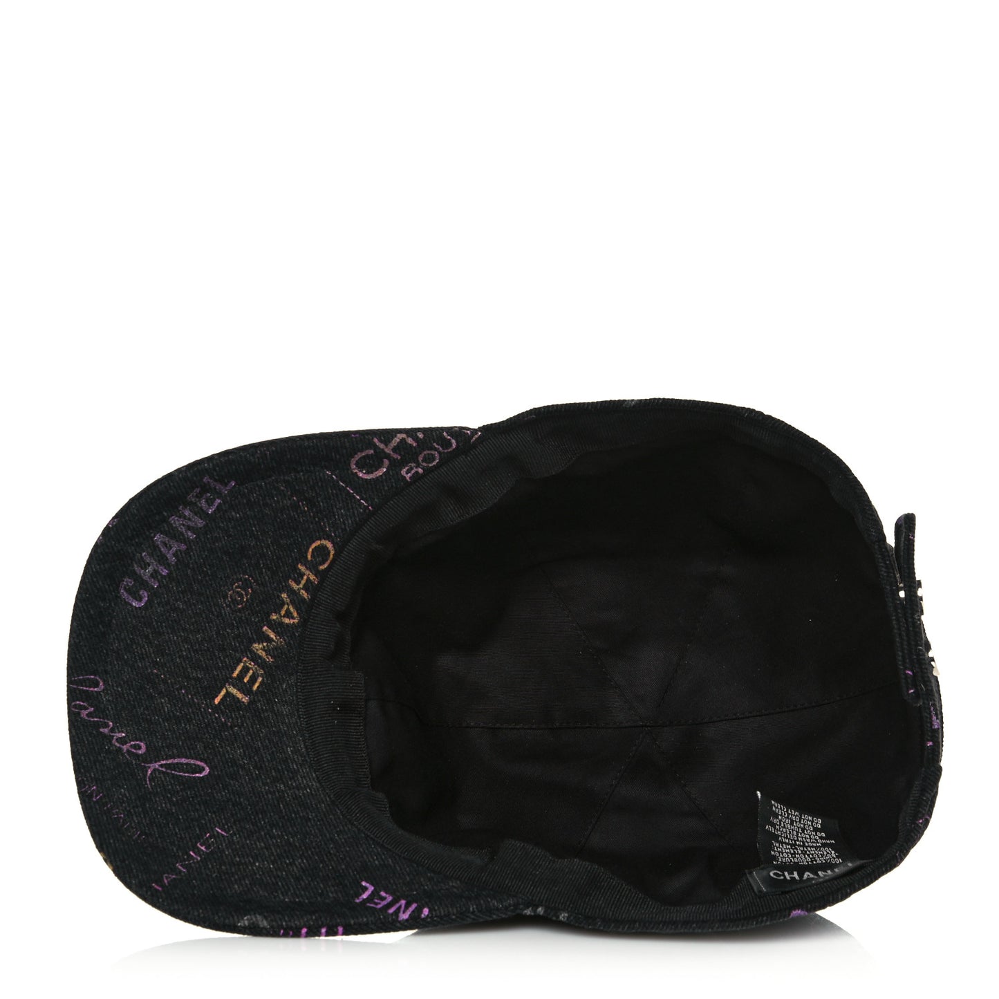 Denim Mood Cap Hat Black