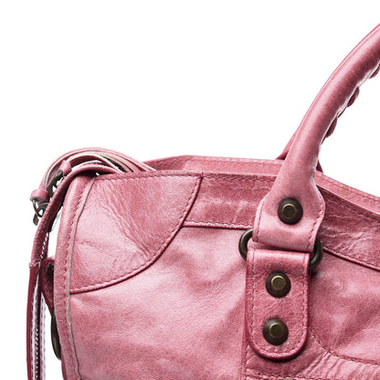Balenciaga Agneau Classic Hardware City Sorbet 9 of 13