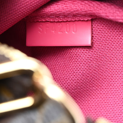 Louis Vuitton Monogram 2020 Christmas Animation Roller Coaster Mini Pochette Accessories Pivoine 7 of 7