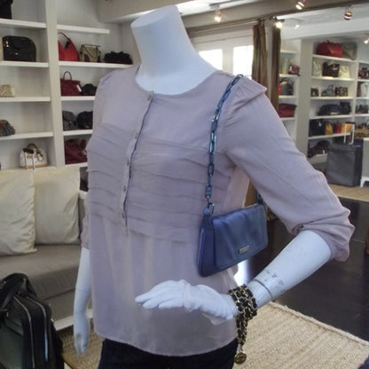 Gucci Satin Evening Bag Blue 2 of 9