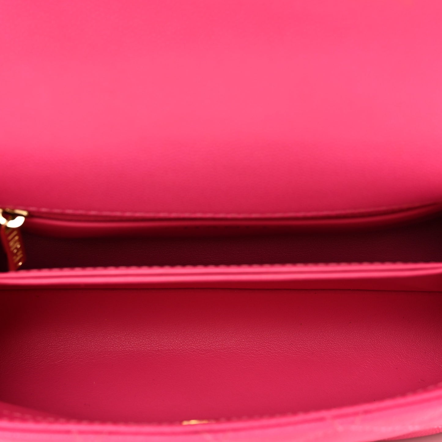Caviar Quilted Mini Coco Handle Flap Rose