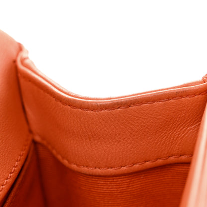 Chanel Lambskin Quilted Small Boy Flap Orange 15 of 24