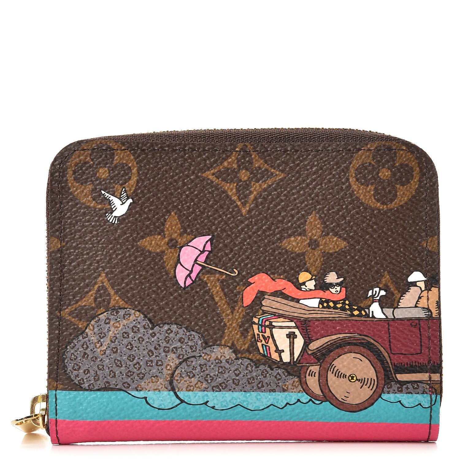 Louis Vuitton Monogram 2015 Christmas Animation Zippy Coin Purse 1 of 6