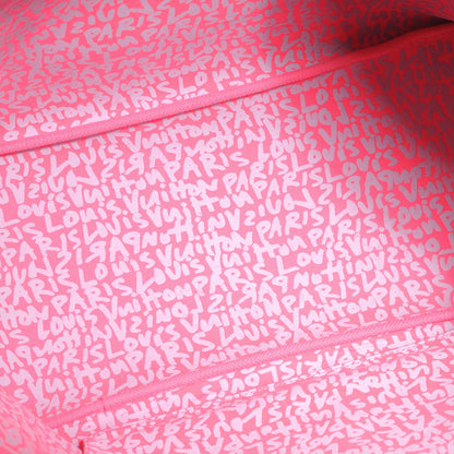 Louis Vuitton Monogram Graffiti Neverfull GM Fuchsia 6 of 8