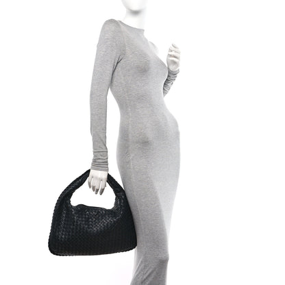 Bottega Veneta Nappa Intrecciato Medium Veneta Hobo Black 2 of 12