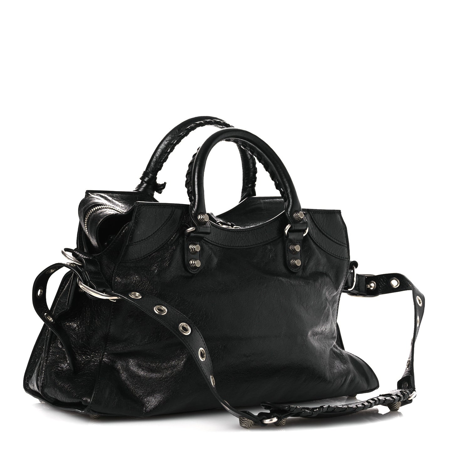 Agneau Arena Neo Cagole City Handbag Black