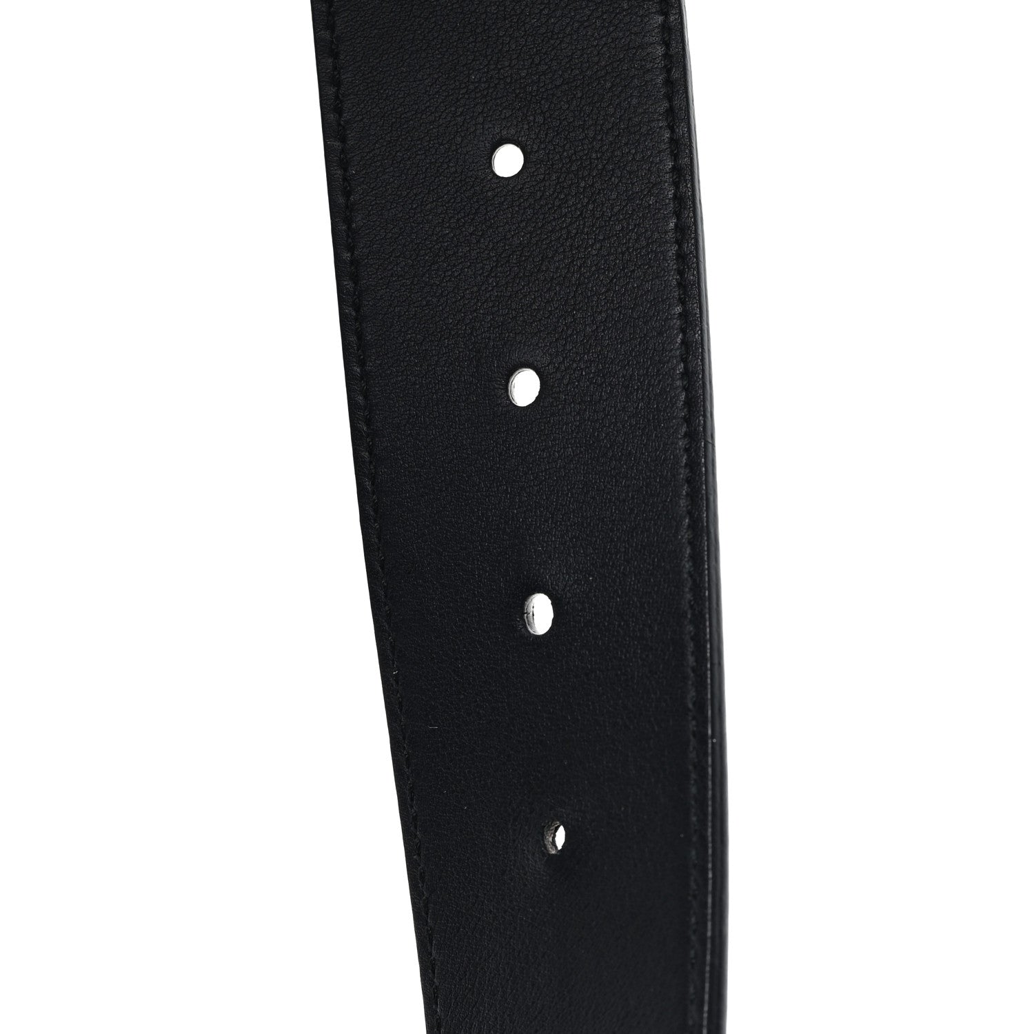 Gucci Textured Calfskin Double G 40mm Belt 105 42 Black 4 of 4