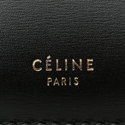 Celine Box Calfskin Medium Clasp Bag Black 7 of 17