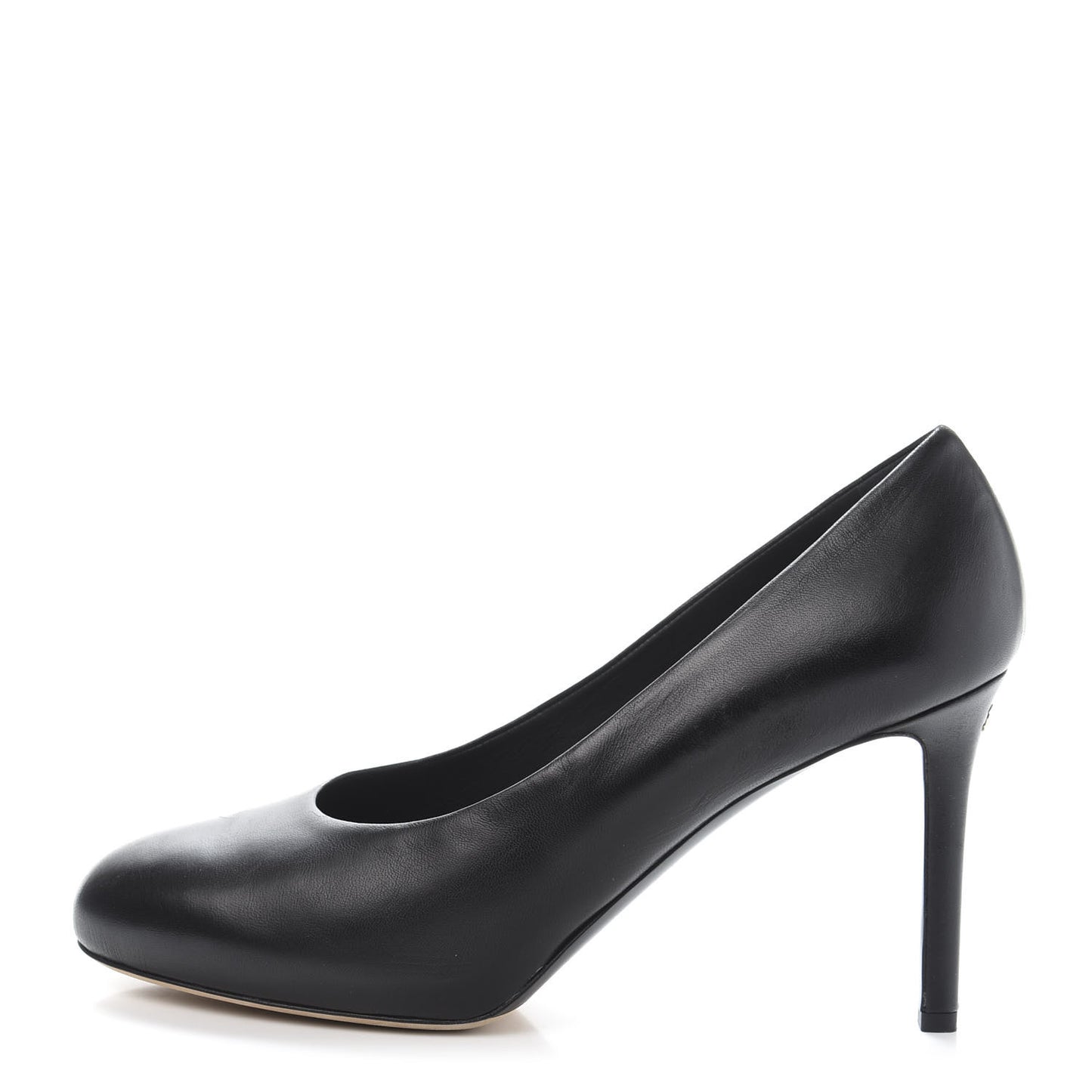 Lambskin CC Pumps 40.5 Black
