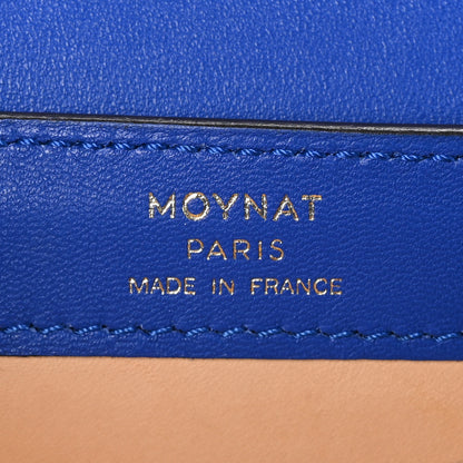 Moynat Suede Rejane BB Blue 6 of 9