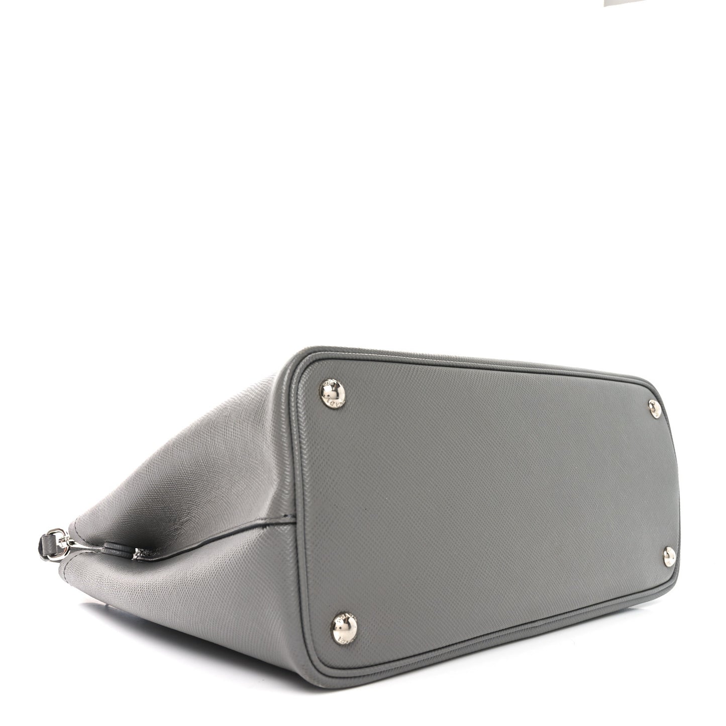Saffiano Cuir Small Double Bag Marmo