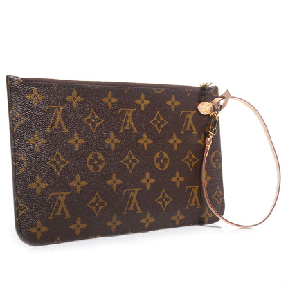 Louis Vuitton Monogram Neverfull MM GM Pochette 3 of 7