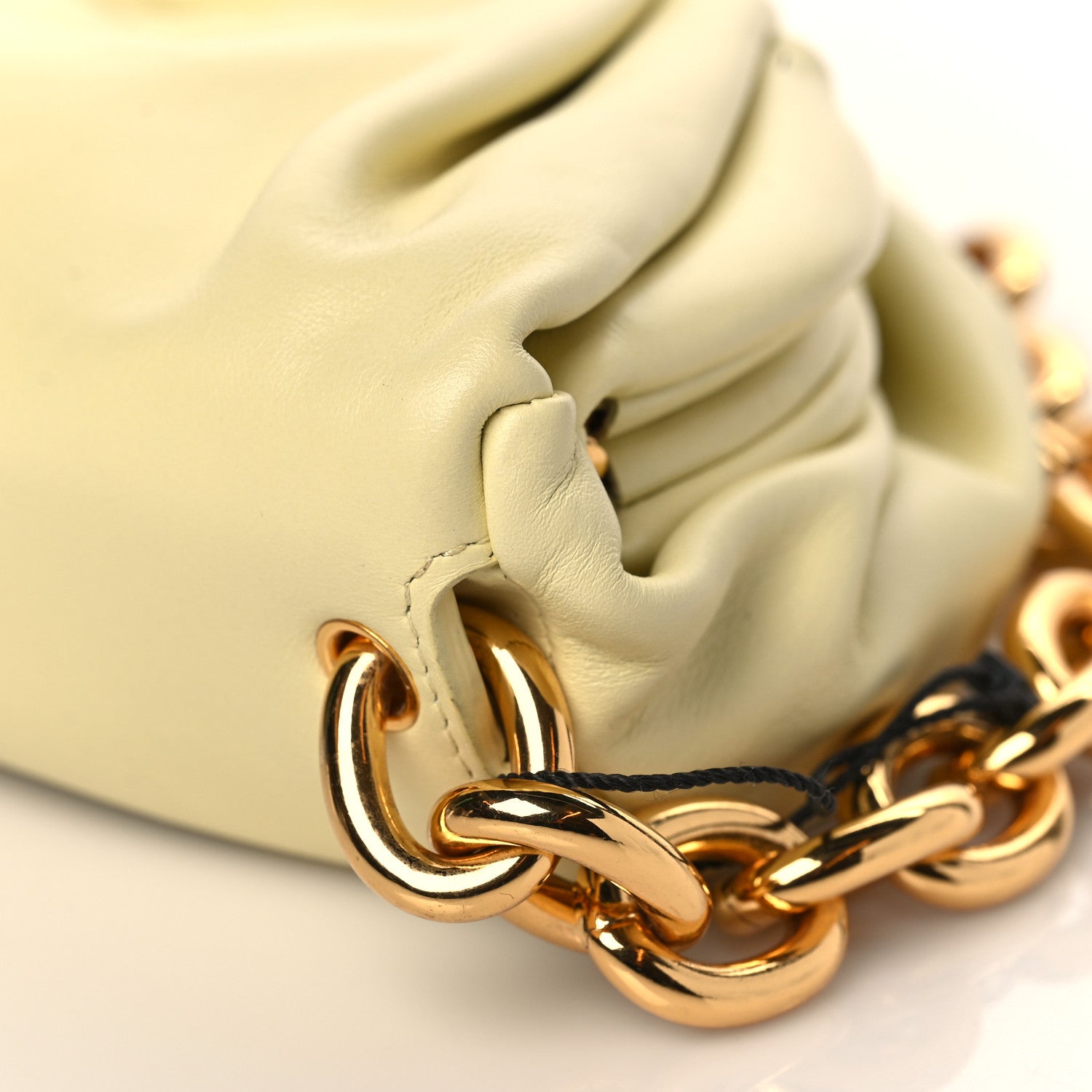 Bottega Veneta Nappa The Belt Chain Pouch Ice Cream 9 of 9