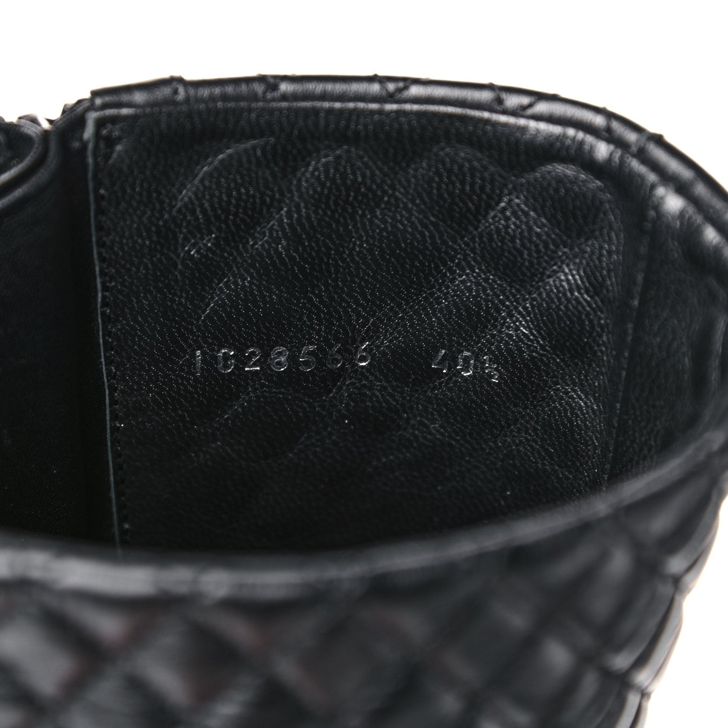 Chanel Calfskin Quilted Biker Boots 40.5 Black 8 of 12