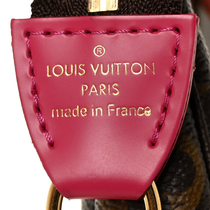 Louis Vuitton Monogram 2020 Christmas Animation Roller Coaster Mini Pochette Accessories Pivoine 6 of 8