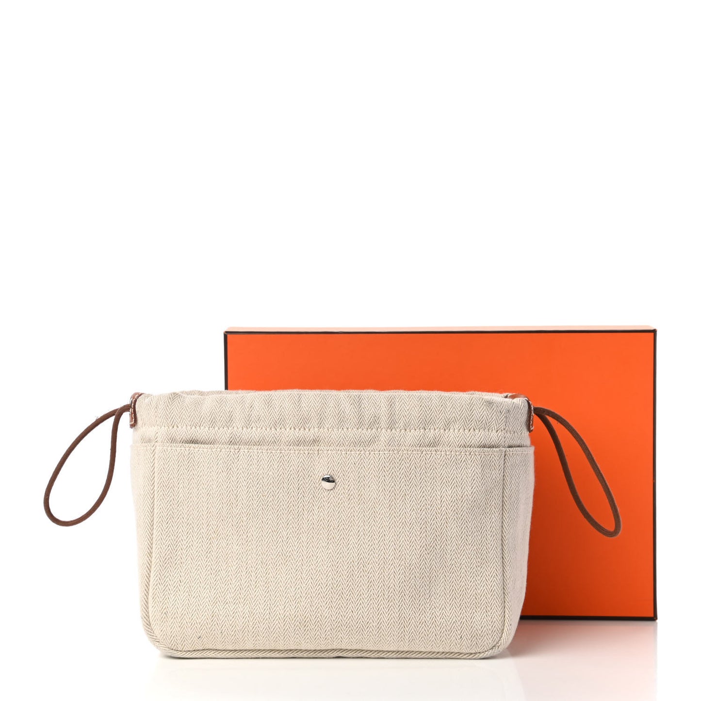 Canvas Barenia Fourbi 20 PM Pouch Naturel Fauve