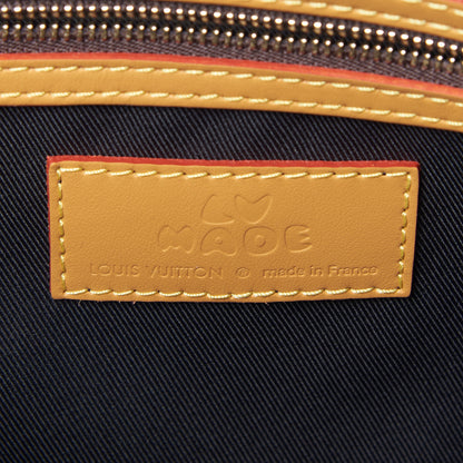 Louis Vuitton X NIGO Reverse Monogram Stripe Keepall Bandouliere 50 Brown 8 of 8