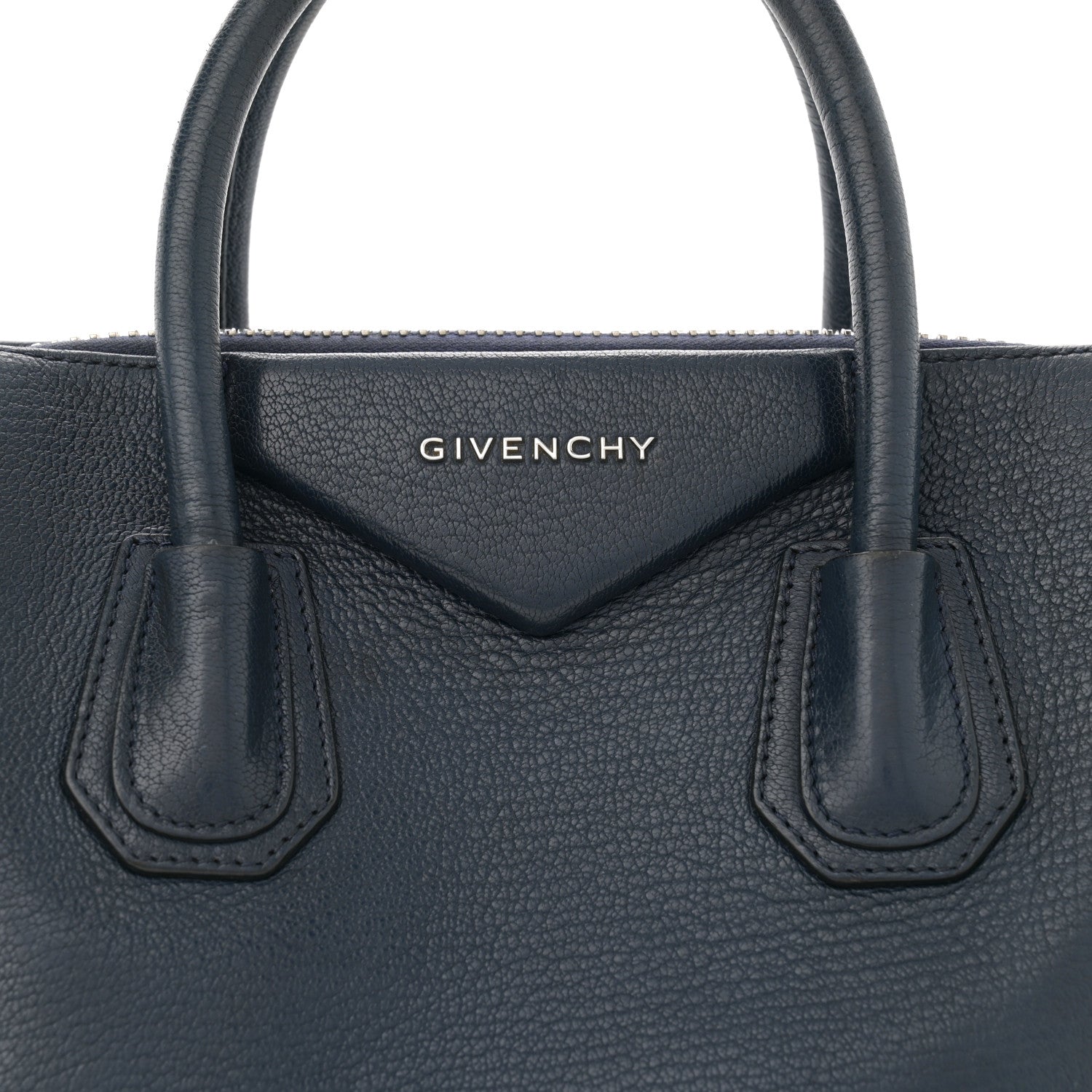 Givenchy Sugar Goatskin Small Antigona Navy 8 of 14