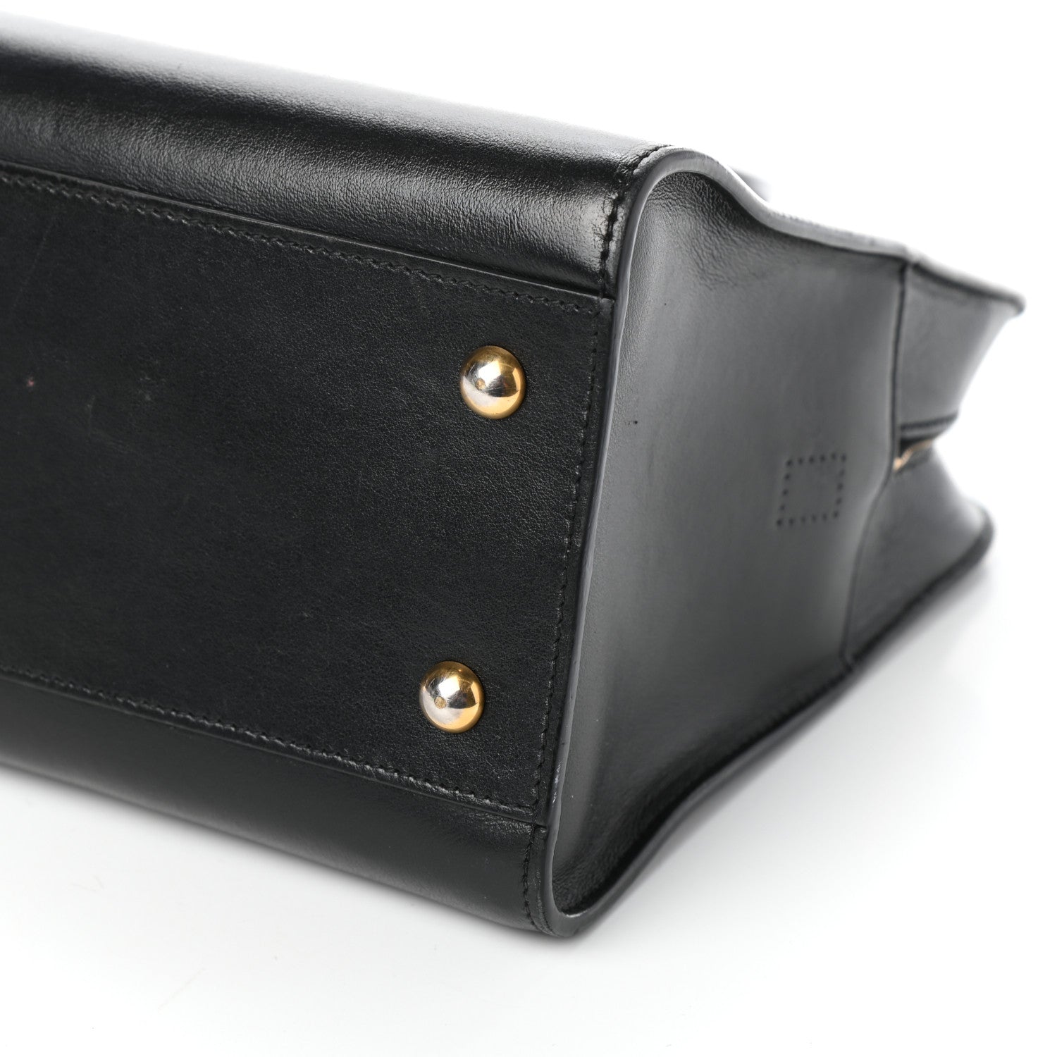 Saint Laurent Smooth Calfskin Small Monogram Cabas Black 9 of 9