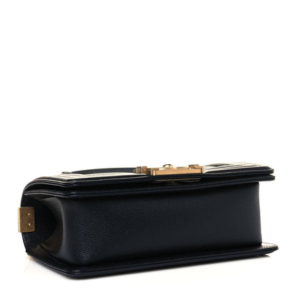 Chanel Caviar Quilted Small Boy Flap Black 4 of 12