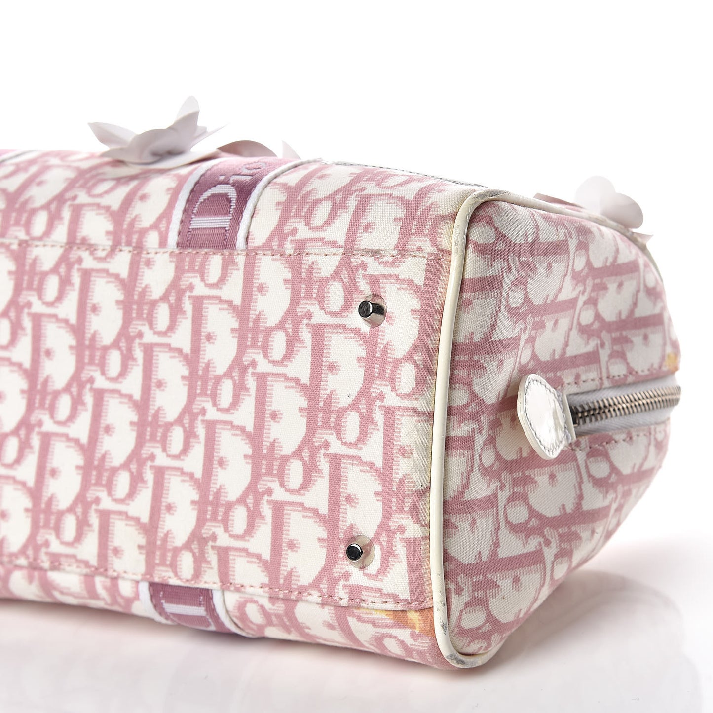 Monogram Girly Boston Pink