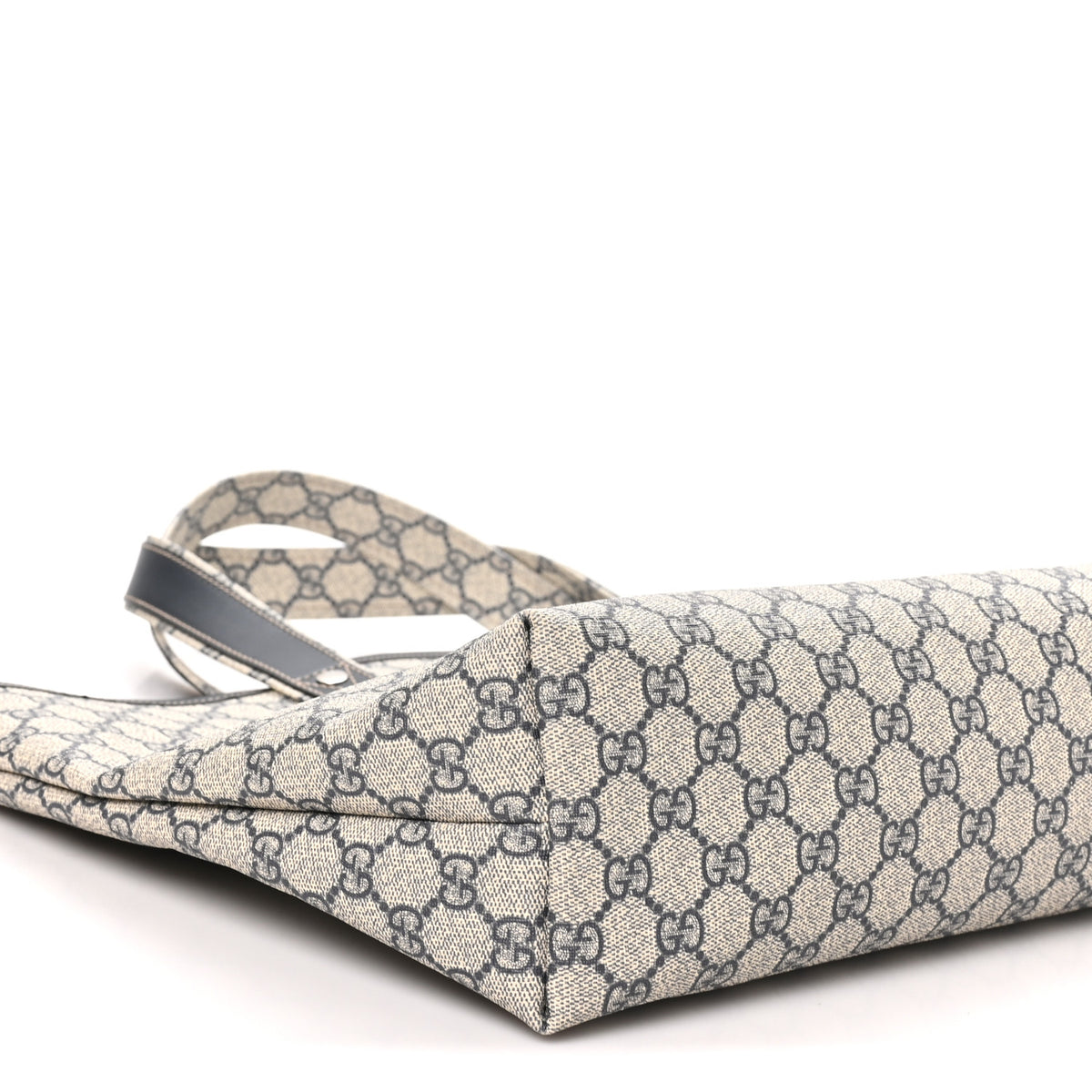 GG Plus Monogram Medium Signature Web Loop Tote Navy