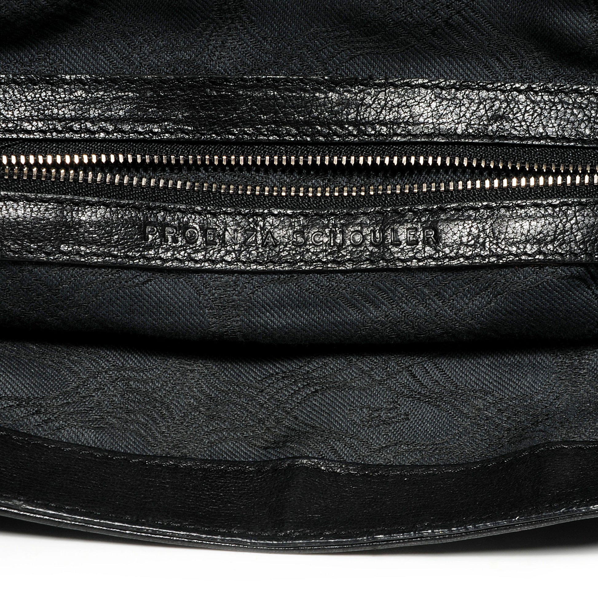 Proenza Schouler Leather PS1 Small Keep All Black 6 of 10