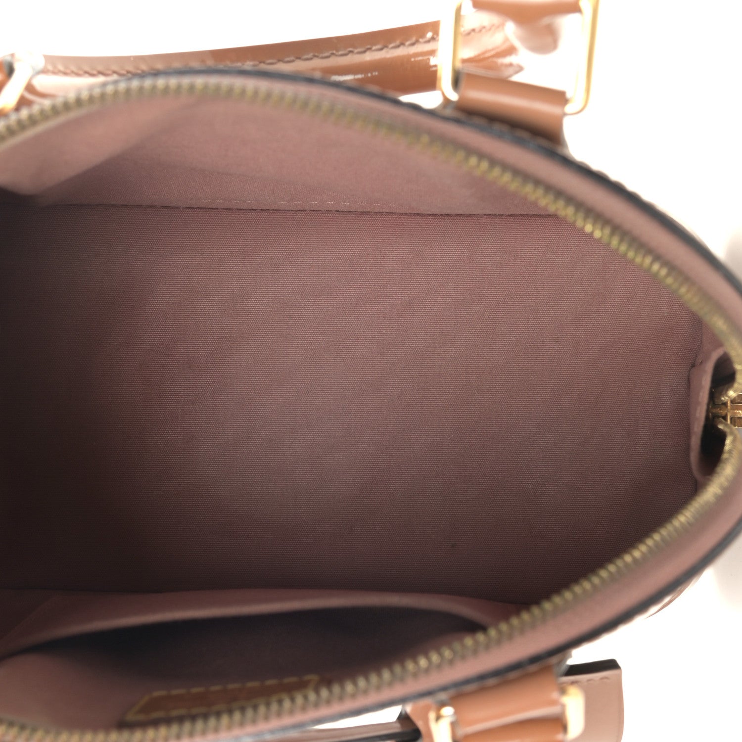 Louis Vuitton Vernis Alma BB Rose Velours 5 of 12