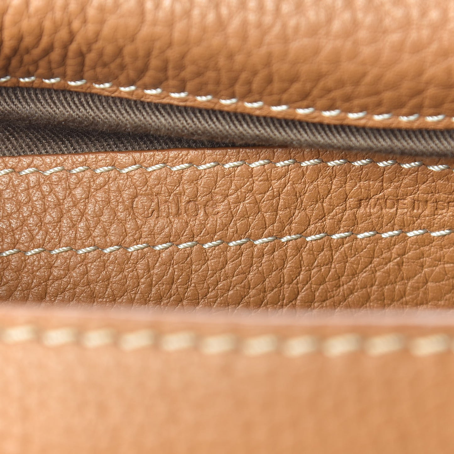 Calfskin Mini Marcie Round Crossbody Bag Nut