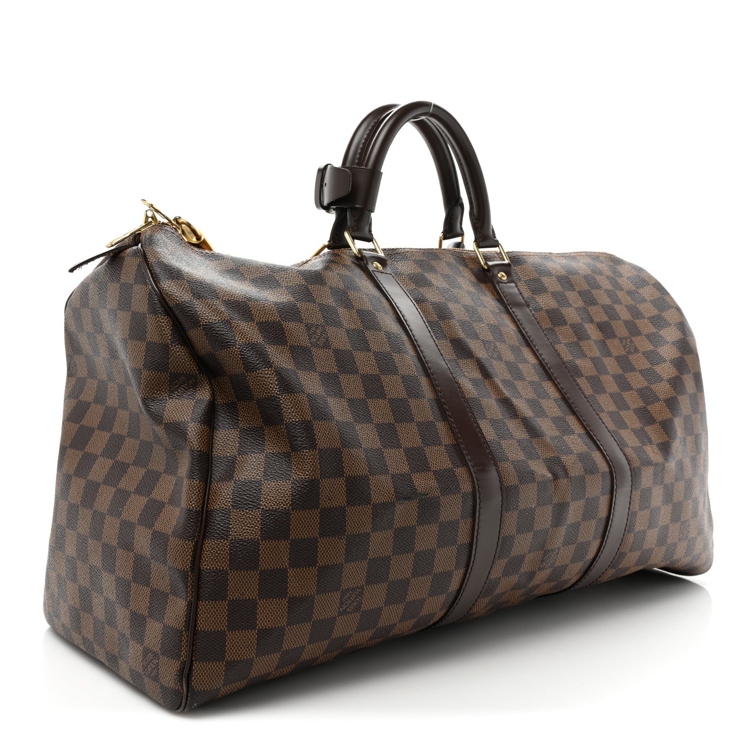 Louis Vuitton Damier Ebene Keepall 50 3 of 15