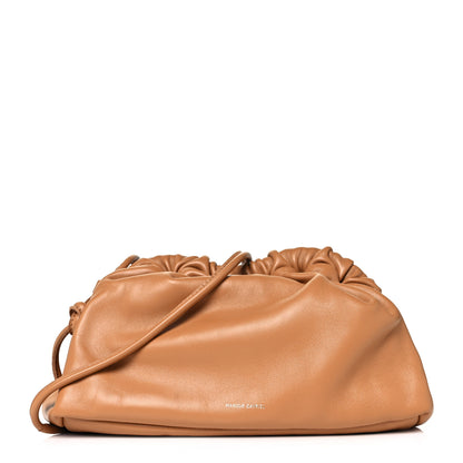 Mansur Gavriel Lambskin Cloud Mini Clutch Caramel 1 of 7