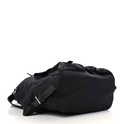 Prada Tessuto Nylon Saffiano Medium Backpack Black 4 of 9