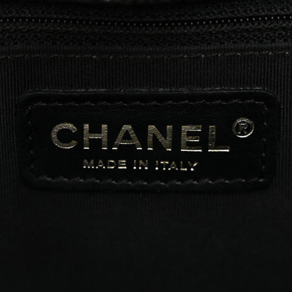 Chanel Caviar Quilted Petit Shopping Tote PST Black 5 of 11
