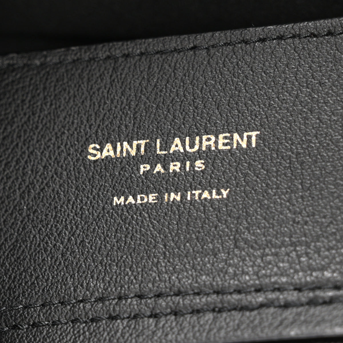 Saint Laurent Calfskin Large Shopping Tote Black 7 of 11