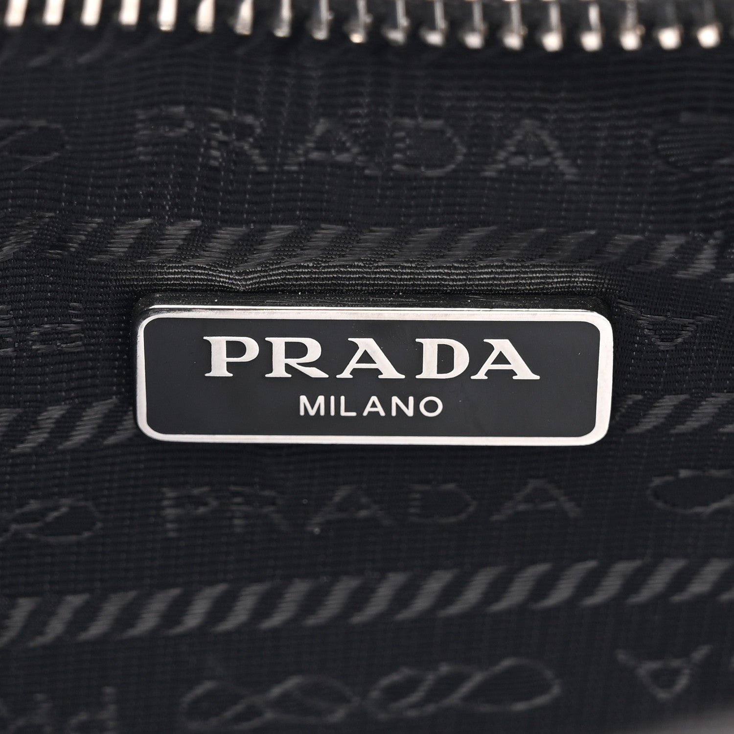 Prada Nylon Re-Edition 2005 Shoulder Bag Black 6 of 13