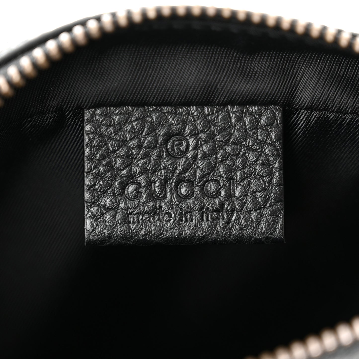 Pebbled Calfskin Mini Soho Disco Bag Black