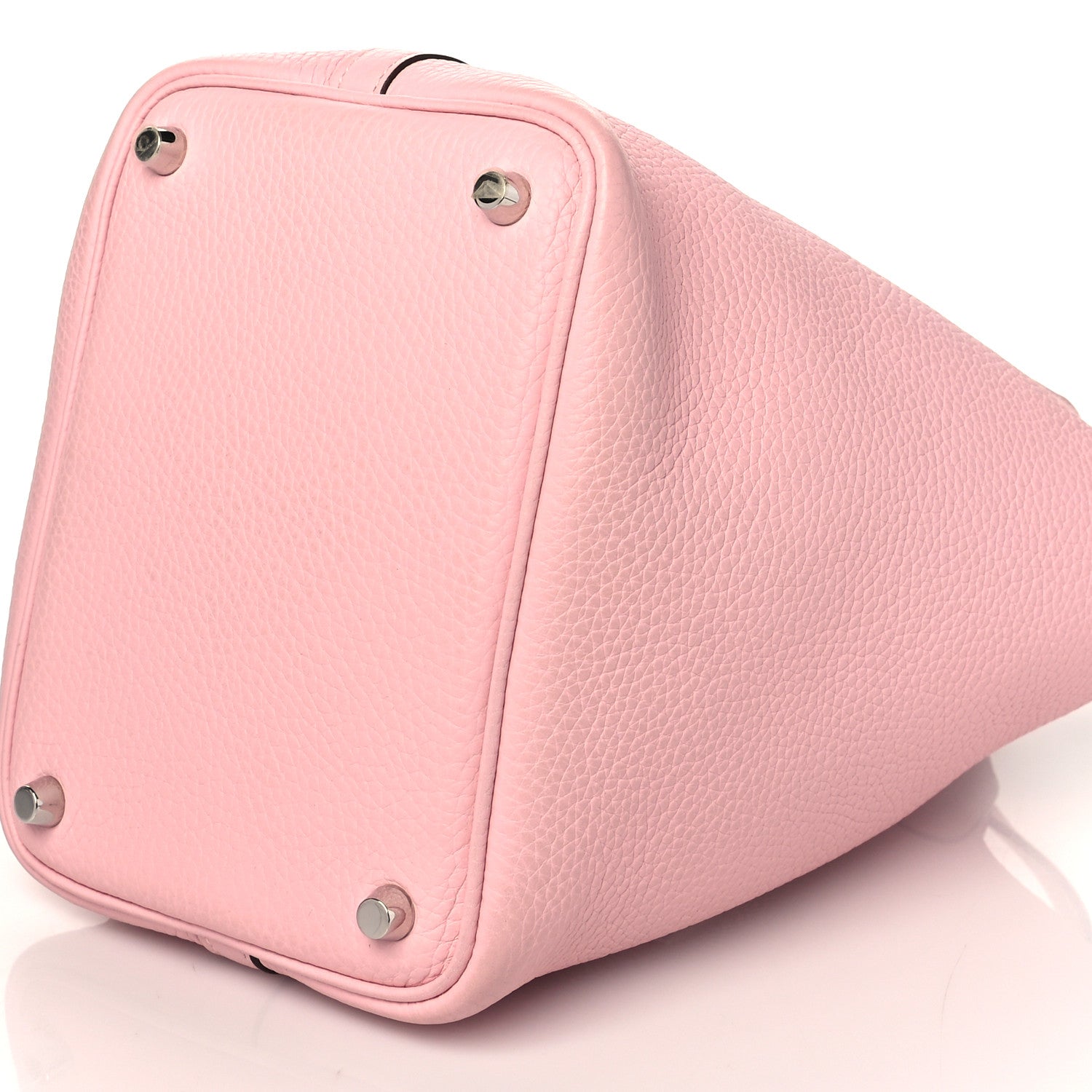 Hermes Taurillon Clemence Picotin Lock 18 PM Rose Sakura 10 of 10