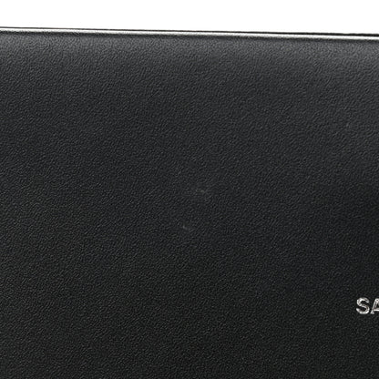 Saint Laurent Smooth Calfskin Patchwork Classic Monogram Kate Tassel Chain Wallet Black 11 of 11