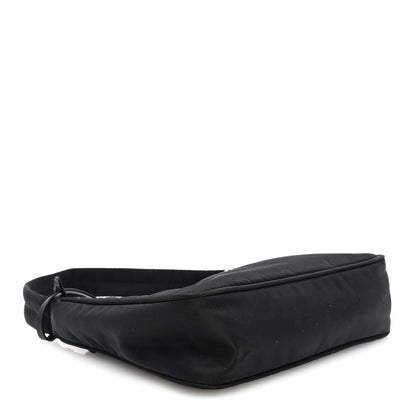 Prada Tessuto Nylon Mini Re-Edition 2000 Bag Black 4 of 9